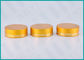 Η ματ χρυσή ευθυγραμμισμένη κορυφή βιδών αργιλίου καλύπτει το 38/410 για τα εμπορευματοκιβώτια προϊόντων υγειονομικής περίθαλψης