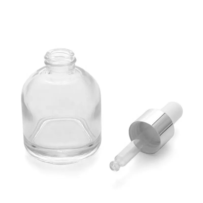 Μπουκάλι 18mm γυαλιού ιδρύματος μη χυσιμάτων ηλέκτρινα Dropper μπουκάλια