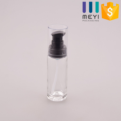 30ml τα καλλυντικά χωρίς αέρα μπουκάλια αντλιών ανατρέπουν μη τα χωρίς αέρα καλλυντικά μπουκάλια γυαλιού